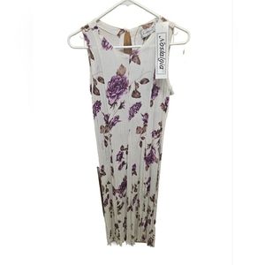 Vintage Nostalgia Dress Size Small Floral Design